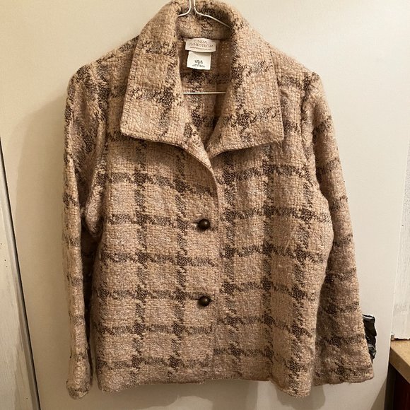 Linda Lundstrom size8 sweater jacket - Picture 1 of 4
